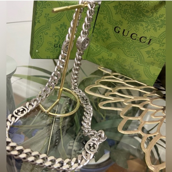 Gucci Silver Chain Necklace - Picture 9 of 10
